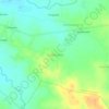 Mappa topografica Shankerpally, altitudine, rilievo