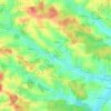 Mappa topografica Steng, altitudine, rilievo