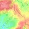 Mappa topografica La Pré Petit Jean, altitudine, rilievo