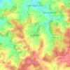 Mappa topografica Sittelsdorf, altitudine, rilievo