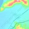 Mappa topografica El Monteon, altitudine, rilievo