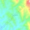 Mappa topografica Nuevo San Andrés, altitudine, rilievo