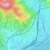 Mappa topografica Fontanassa, altitudine, rilievo
