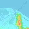 Mappa topografica Yauan, altitudine, rilievo