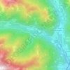 Mappa topografica Almesio, altitudine, rilievo