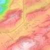 Mappa topografica Les Emibois, altitudine, rilievo