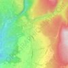 Mappa topografica Malosco, altitudine, rilievo