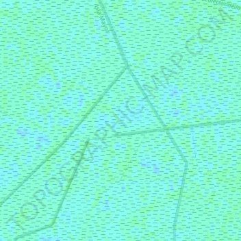 Mappa topografica Algaba, altitudine, rilievo