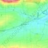 Mappa topografica Oldendorf, altitudine, rilievo