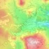 Mappa topografica Fontfreyde, altitudine, rilievo