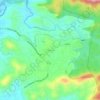 Mappa topografica Peechi, altitudine, rilievo