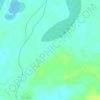 Mappa topografica Las Pavas, altitudine, rilievo