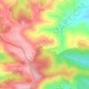 Mappa topografica Lenrique, altitudine, rilievo