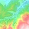 Mappa topografica Tizert, altitudine, rilievo