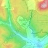Mappa topografica Filke, altitudine, rilievo
