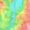 Mappa topografica Tachon, altitudine, rilievo