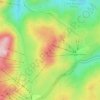 Mappa topografica Mt Piper, altitudine, rilievo