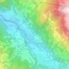 Mappa topografica Hameau de la Tsombe, altitudine, rilievo