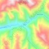 Mappa topografica Kasol, altitudine, rilievo