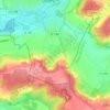 Mappa topografica Boisgeloup, altitudine, rilievo