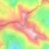 Mappa topografica Soum de Barroude, altitudine, rilievo