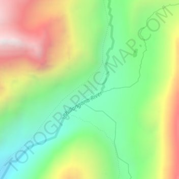 Mappa topografica Khatling, altitudine, rilievo