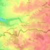 Mappa topografica Fayt-le-Franc, altitudine, rilievo