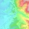 Mappa topografica Les Perriers, altitudine, rilievo