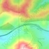 Mappa topografica Parleys Summit, altitudine, rilievo