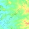 Mappa topografica Bagong Baryo, altitudine, rilievo