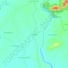 Mappa topografica Udaygiri, altitudine, rilievo