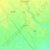 Mappa topografica Khurja, altitudine, rilievo