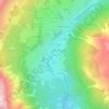 Mappa topografica Meytéres, altitudine, rilievo