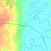 Mappa topografica Piffard, altitudine, rilievo