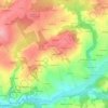 Mappa topografica Kergeorges, altitudine, rilievo