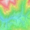 Mappa topografica Zorzone, altitudine, rilievo