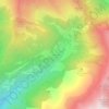 Mappa topografica Tioulévé, altitudine, rilievo