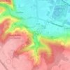 Mappa topografica Jeufosse, altitudine, rilievo