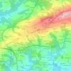 Mappa topografica Garsven, altitudine, rilievo