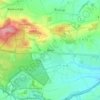 Mappa topografica Belle, altitudine, rilievo