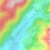 Mappa topografica Les Breuchottes, altitudine, rilievo