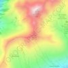 Mappa topografica Punta Leysser, altitudine, rilievo