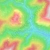 Mappa topografica Durone, altitudine, rilievo