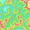 Mappa topografica Ramanda, altitudine, rilievo