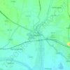 Mappa topografica Thiruvalam, altitudine, rilievo