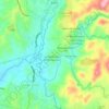 Mappa topografica Towerville Phase 1A, altitudine, rilievo
