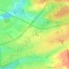 Mappa topografica Millepertuis, altitudine, rilievo