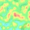 Mappa topografica Lettermore, altitudine, rilievo