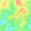 Mappa topografica La Bastille, altitudine, rilievo