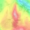 Mappa topografica Blackhill, altitudine, rilievo